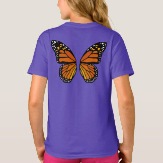 Butterfly Shirt Unisex Cute Girls Butterfly Top