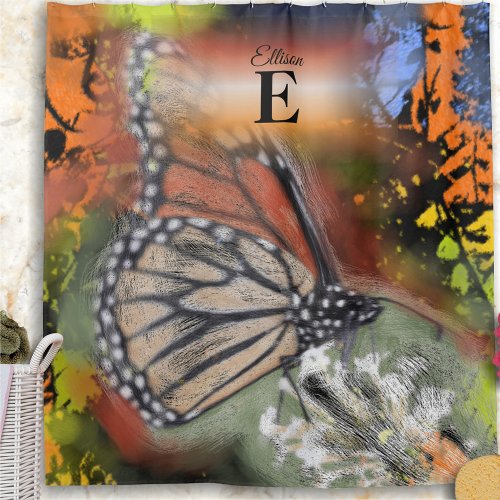 Butterfly Shower Curtain