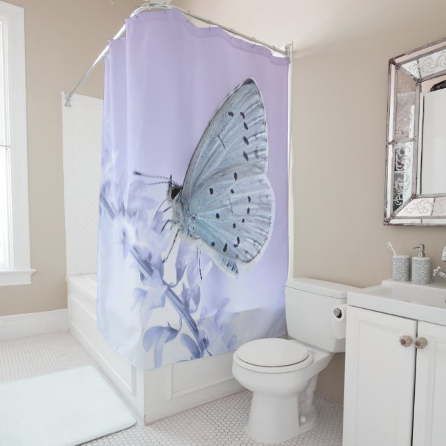 butterfly shower curtain (In Situ)