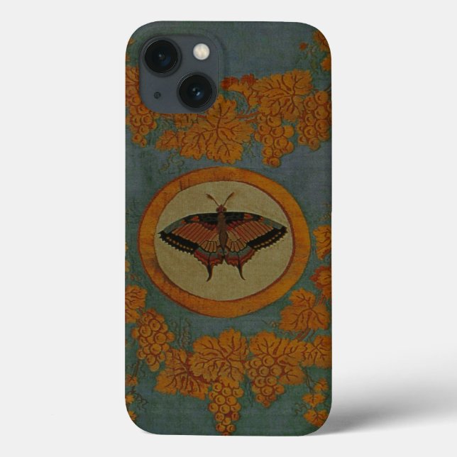 Butterfly Silk Cloth ~ iPad Plastic 2/3/4 Case (Back)
