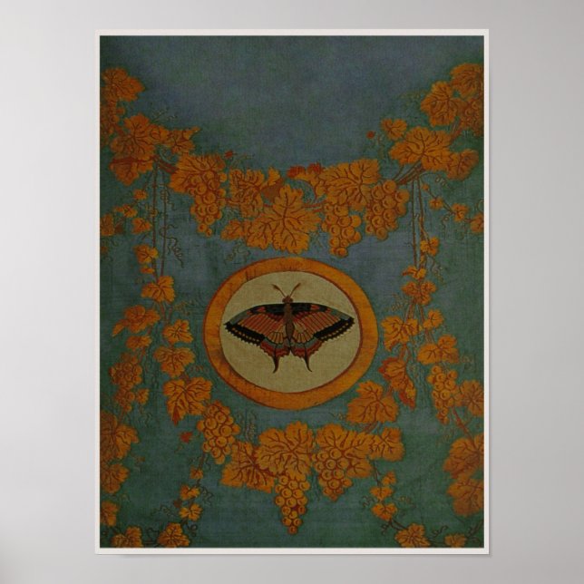 Butterfly Silk Cloth ~ Poster 16x12 (Front)