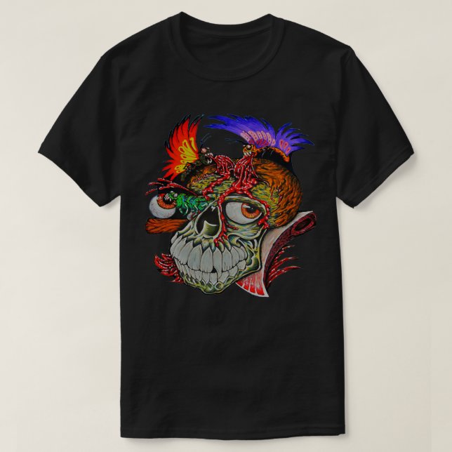 BUTTERFLY SKULL Classic TShirt (Design Front)
