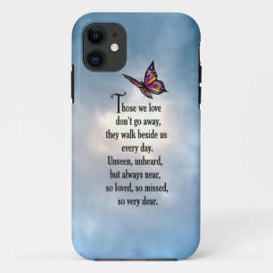 Butterfly "So Loved" Poem iPhone 11 Case