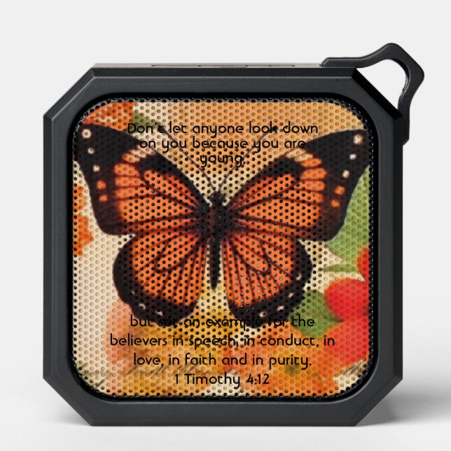 Butterfly Speaker 1 Timothy 4:12 (Front)
