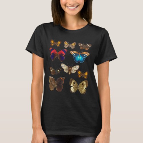 butterfly species gifts butterfly botanical lover T_Shirt