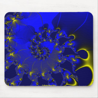 Butterfly Spiral Mouse Pad