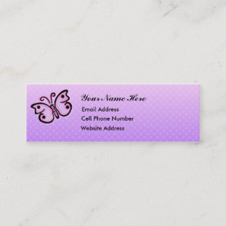 Butterfly Spirit Skinny Profile Card