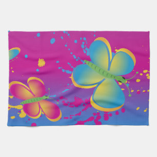 Butterfly Splash Towel