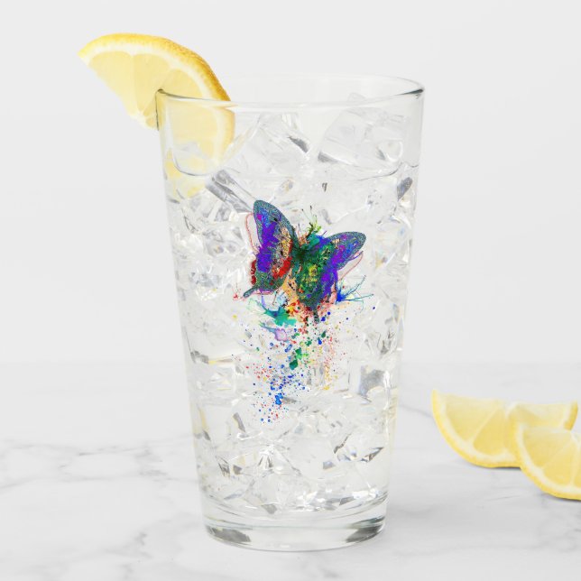 Butterfly splatter glass (Front Ice)