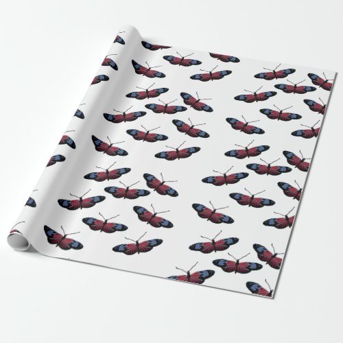 Butterfly Spring Art Wrapping Paper
