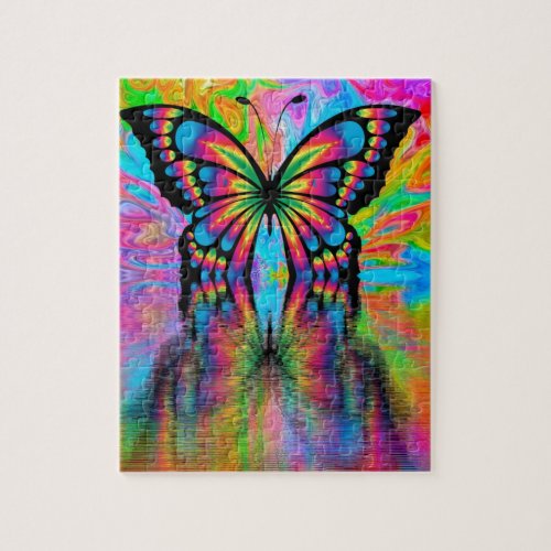 Butterfly spring jigsaw puzzle