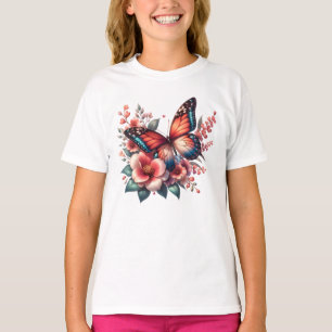 Butterfly Spring Sublimation Clipart-96284 T-Shirt