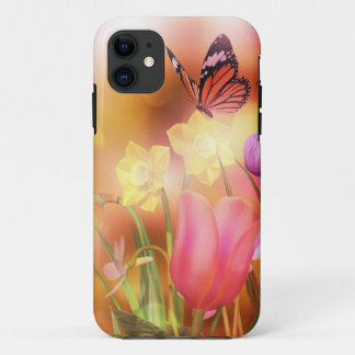Butterfly Spring sun dance iPone case