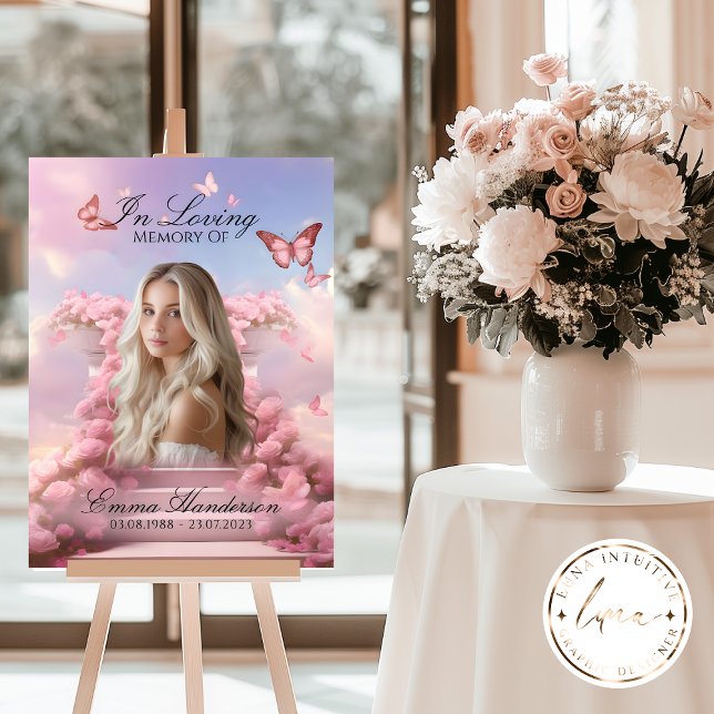 Butterfly Stairway Memorial Welcome Sign (Creator Uploaded)