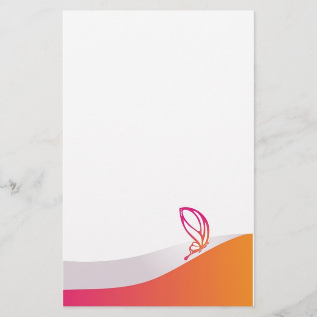 Butterfly Stationery (Front)