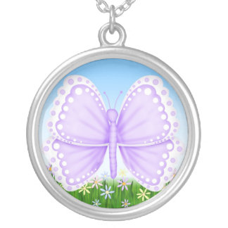 Butterfly Sterling Silver Necklace