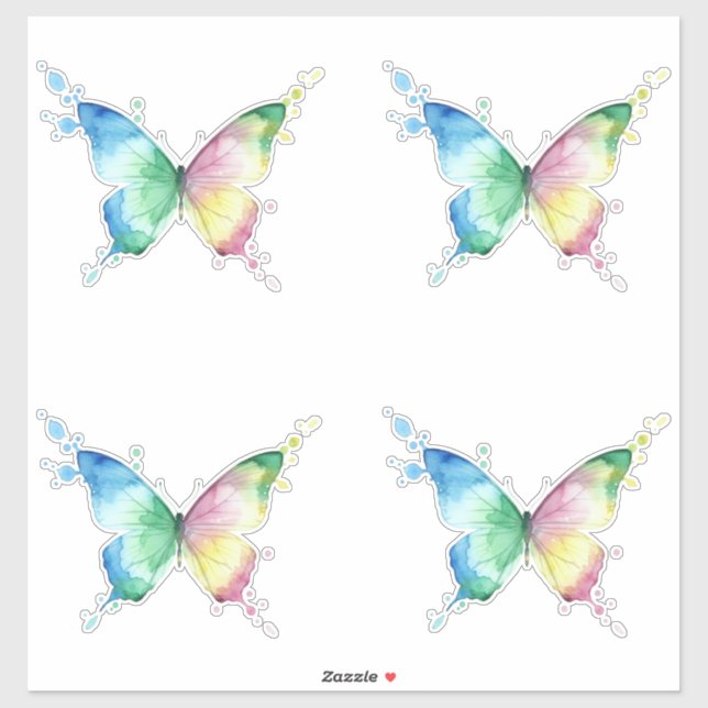 Butterfly Sticker (Sheet)