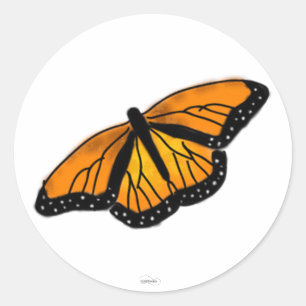 butterfly sticker