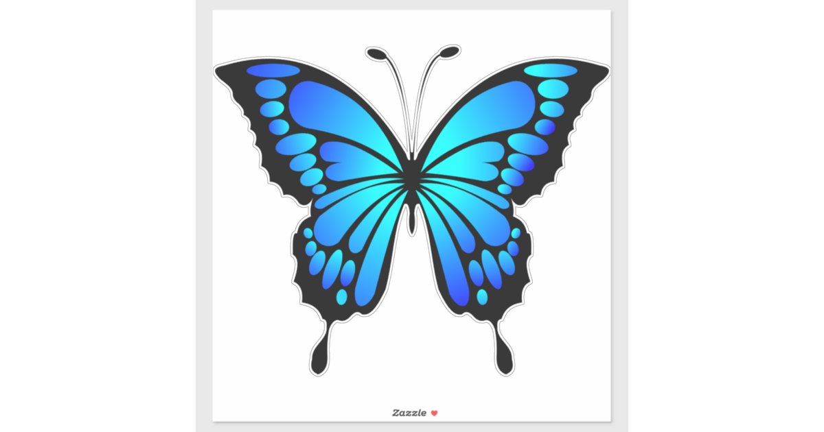 Butterfly Sticker Zazzle