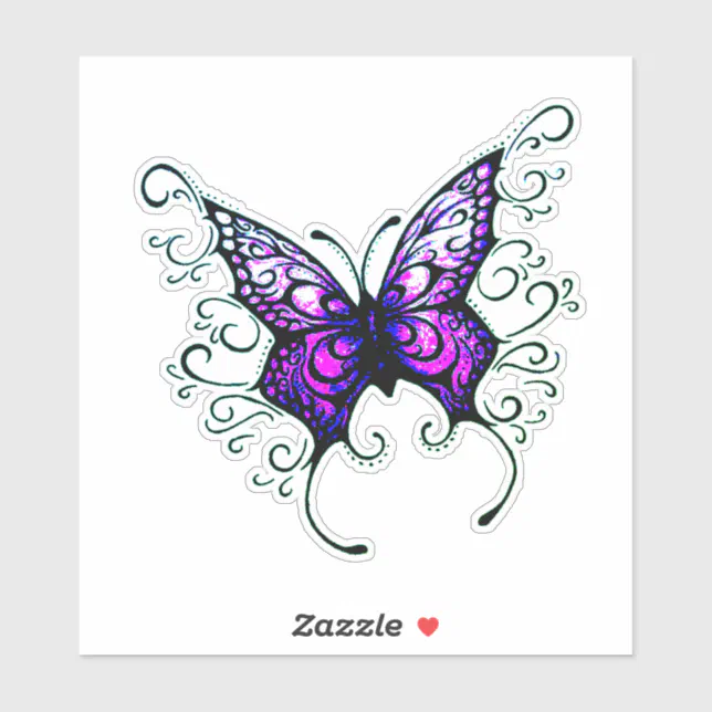 Butterfly Sticker | Zazzle