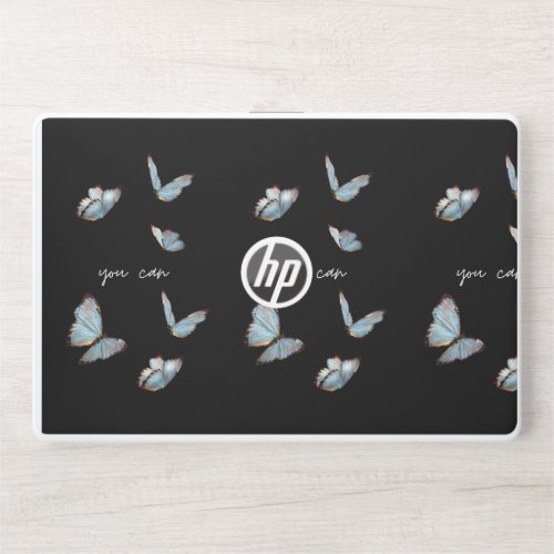 Butterfly sticker HP Laptop Skin