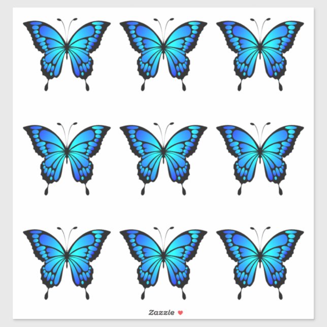 Butterfly stickers : cut and use it  (Sheet)