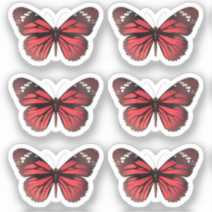 Butterfly stickers pack Garden Elegant Monarch set