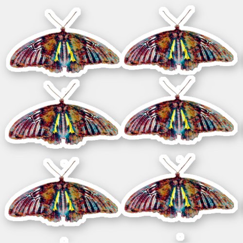 Butterfly Stickers Sheet of Six