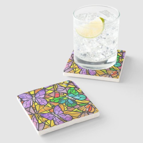 Butterfly Stone Coaster