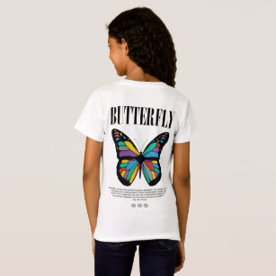 Butterfly Streetwear Graphic T-Shirt