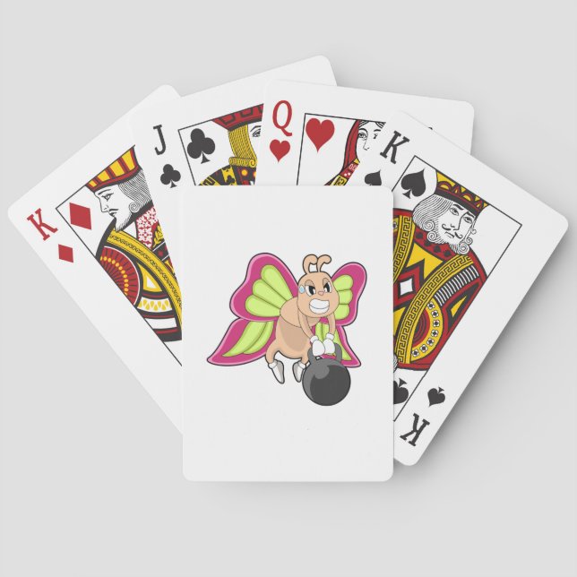 Butterfly Strength training Dumbbell Poker Cards (Back)