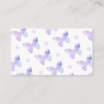 Butterfly Stripes with floral dot background
