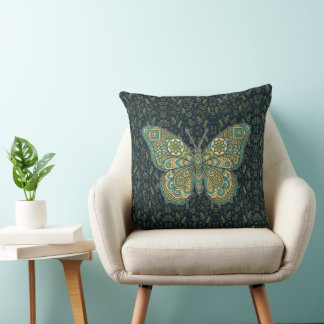 "Butterfly - Success" Throw Pillow