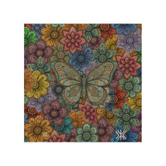 "Butterfly - Success" Wood Wall Art