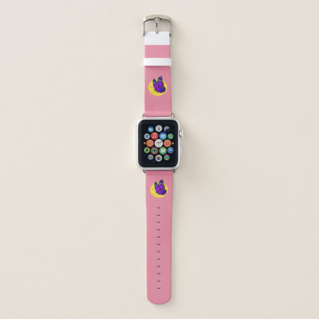 Butterfly & Sun for Apple Watch Band (Front)