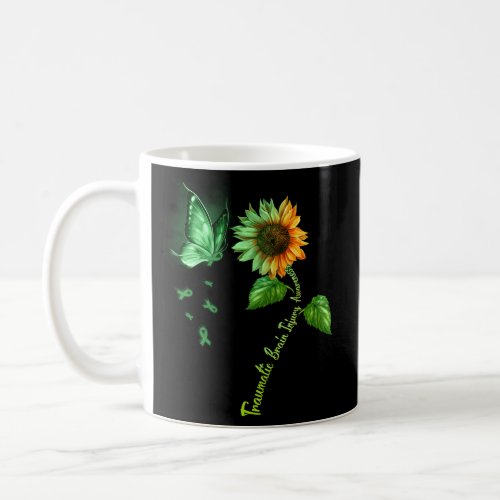 Butterfly Sunflower Traumatic Brain Injury Coffee Mug