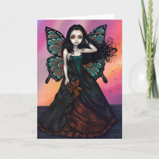 "Butterfly Sunset" Greeting Card