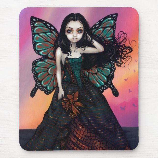 "Butterfly Sunset" Mousepad (Front)