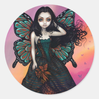 "Butterfly Sunset" Sticker
