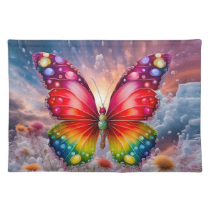 Butterfly Sunshine Cloth Placemat