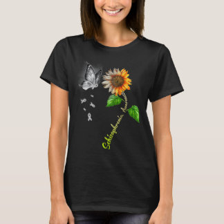 Butterfly Suower Schizophrenia Awareness T-Shirt