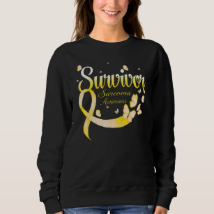 Butterfly Survivor Sarcoma Awareness Sweatshirt