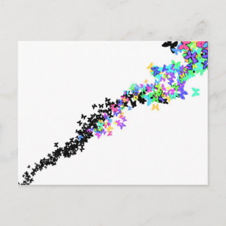 Butterfly Swarm Postcard