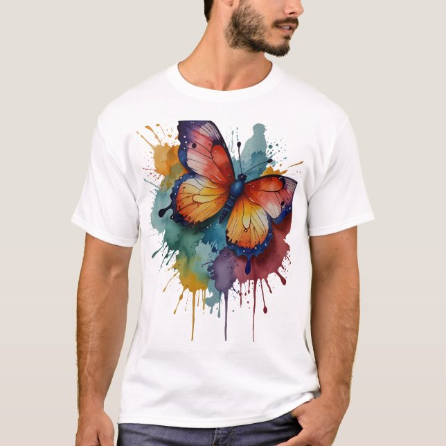 butterfly  t-shirt (Front)