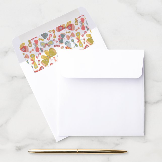 Butterfly Tango Envelope Liner (Desk)