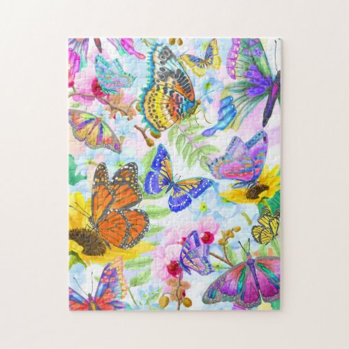 Butterfly Tapestry Jigsaw Puzzle