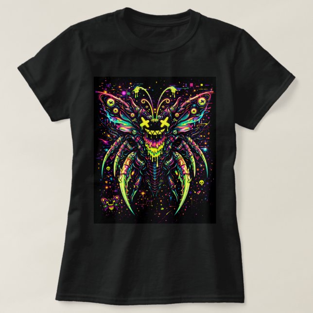 Butterfly Tees Co. Alien Insect Butterfly 0047768 (Design Front)