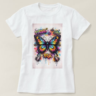 Butterfly Tees Co. Graffiti Butterfly Shirt 004781