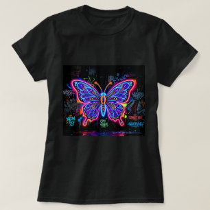 Butterfly Tees Co. Neon Butterfly Shirt 0047791