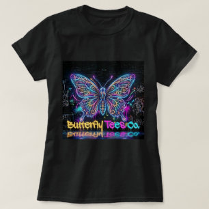 Butterfly Tees Co. Neon Butterfly Shirt 0047793